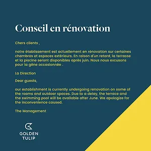3* Hotell Golden Tulip Le Paradou